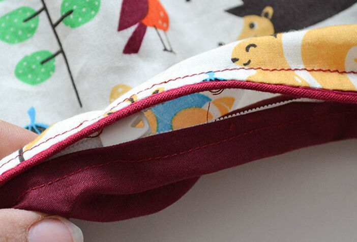 Sew the outer bag 
